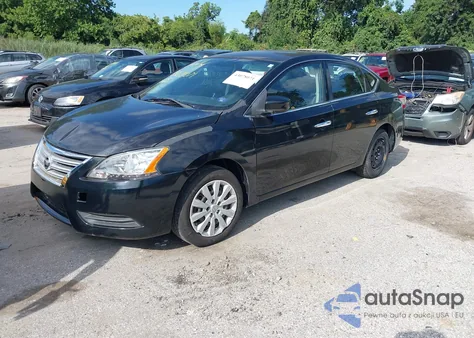 2014 Nissan Sentra Sv from USA, damaged, VIN 3N1AB7AP5EY255486